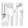 Навушники з мікрофоном Panasonic RP-TCM115GC White (RP-TCM115GC-W)