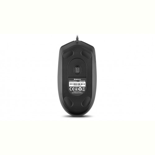 Миша REAL-EL RM-210 Black (EL123200036)