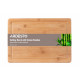 Дошка кухонна з жолобом ARDESTO Midori, 35.5х25х1.5см, бамбук