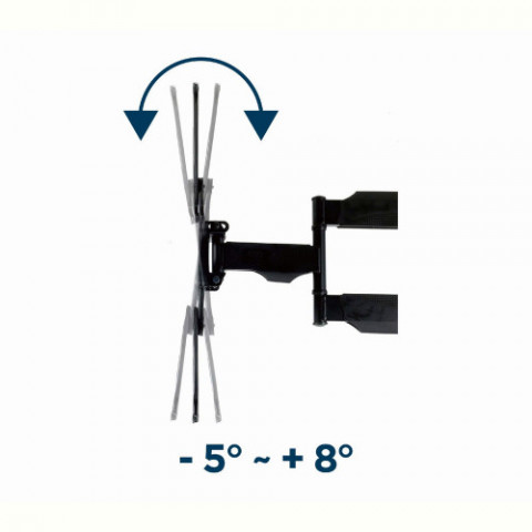 Кронштейн Gembird WM-55ST-01 (VESA400х400)