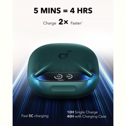 Bluetooth-гарнітура Anker SoundCore Liberty 4 Pro Green Matte (A3954G61)