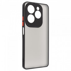 Чохол ArmorStandart Frosted Matte для Tecno Spark 20 Pro (KJ6) Black (ARM74395)