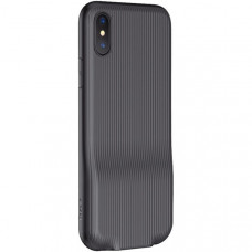 Чохол Baseus Audio Case для iPhone X / XS (Audio + Charge / Double lightning) Black