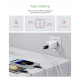 Мережевий зарядний пристрій ArmorStandart AR371 30W GaN Type-C + USB-A White (ARM77549)