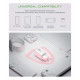 Мережевий зарядний пристрій ArmorStandart AR371 30W GaN Type-C + USB-A White (ARM77549)