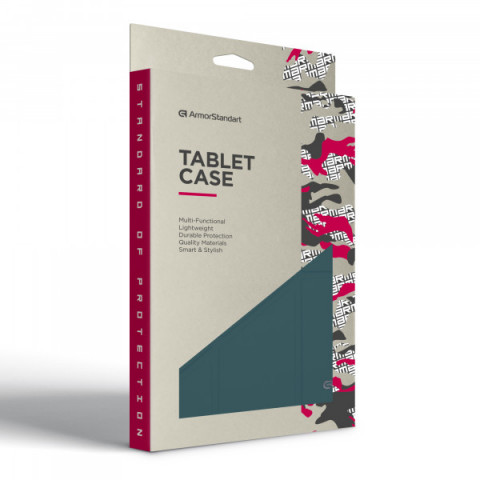 Чохол ArmorStandart Y-Type PEN для Samsung Galaxy Tab S9+ / S9 FE+ / S10+ Pine Green (ARM85527)