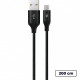 Кабель Ttec (2DK21S) USB - мicroUSB AlumiCable XL, 2м, Black