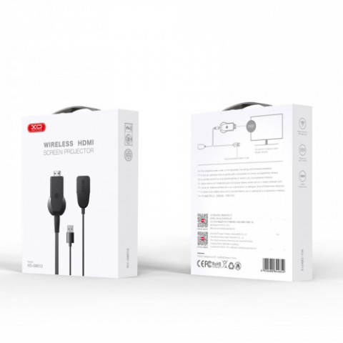 Адаптер XO GB012 HDMI - USB-A (M/M) Black