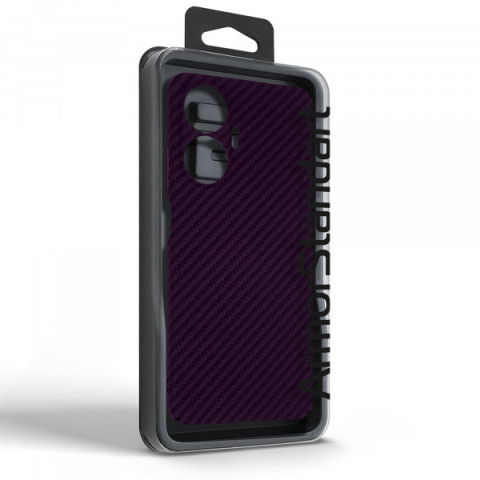 Чохол ArmorStandart LikeCarbon для Realme C55 Purple (ARM71940)
