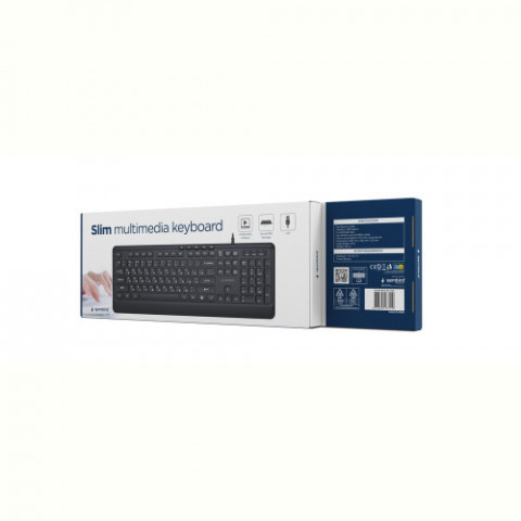 Клавіатура Gembird KB-MCH-05-CYRL Black