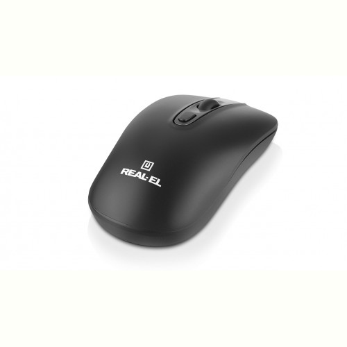 Миша бездротова REAL-EL RM-350W Black