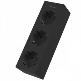 Мережевий фільтр Proove Magnet Strip (3xAC) 1.6m black