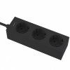 Мережевий фільтр Proove Magnet Strip (3xAC) 1.6m black Купити в Україні