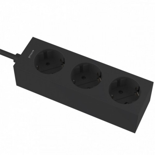 Мережевий фільтр Proove Magnet Strip (3xAC) 1.6m black Купити в Україні