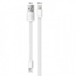 Кабель WK WDC-009 M&S Lightning/microUSB, 1м White (2000700000063)