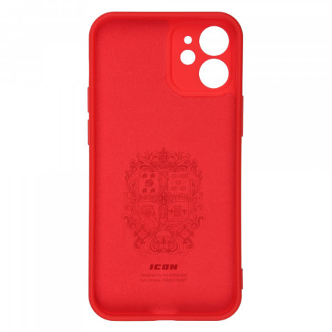 Чохол ArmorStandart ICON для Apple iPhone 12 Mini Camera cover Chili Red (ARM57487)