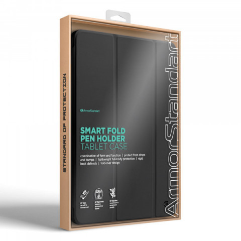 Чохол ArmorStandart Smart Fold Pen для iPad Pro 11 2022/2021/2020 Black (ARM74952)