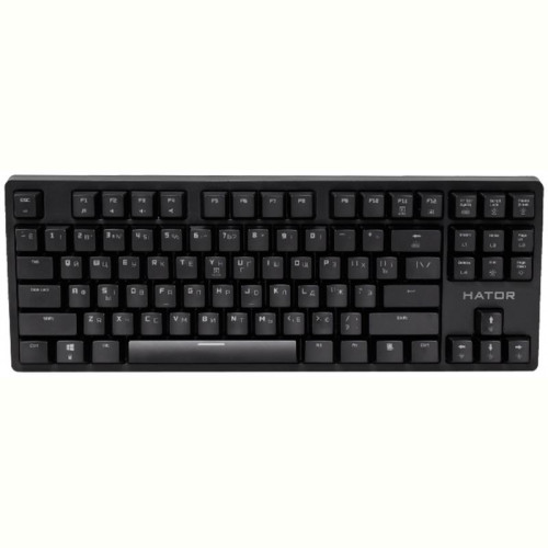 Клавіатура Hator Rockfall Evo TKL Optical Ukr (HTK-630) Black USB