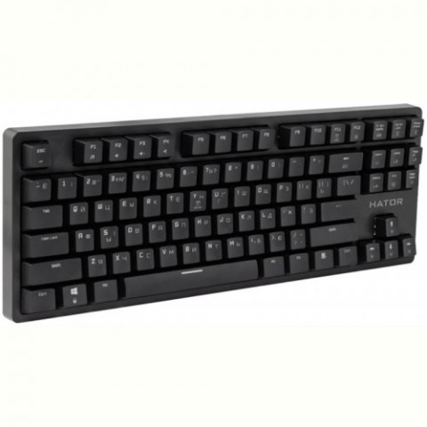 Клавіатура Hator Rockfall Evo TKL Optical Ukr (HTK-630) Black USB