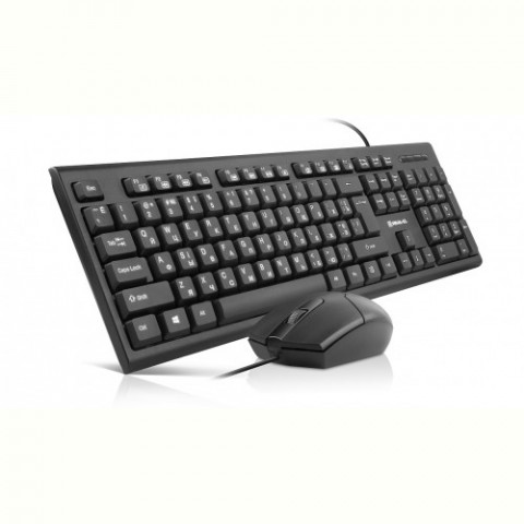 Комплект (клавіатура, миша) REAL-EL Kit 511 Black