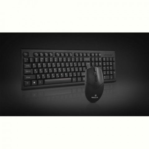 Комплект (клавіатура, миша) REAL-EL Kit 511 Black