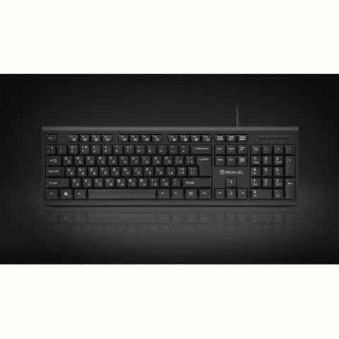 Комплект (клавіатура, миша) REAL-EL Kit 511 Black