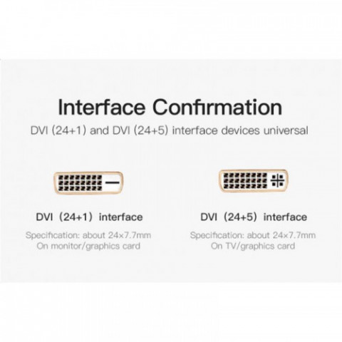 Кабель Vention DVI - HDMI V 1.4 (M/M), 5 м, Black (ABFBJ)