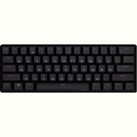 Клавіатура HyperX Alloy Origins 60 Red RGB Black (4P5N4AA)