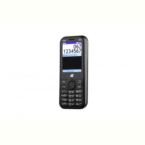 Мобiльний телефон 2E E240 2022 Dual Sim Black (688130245159)