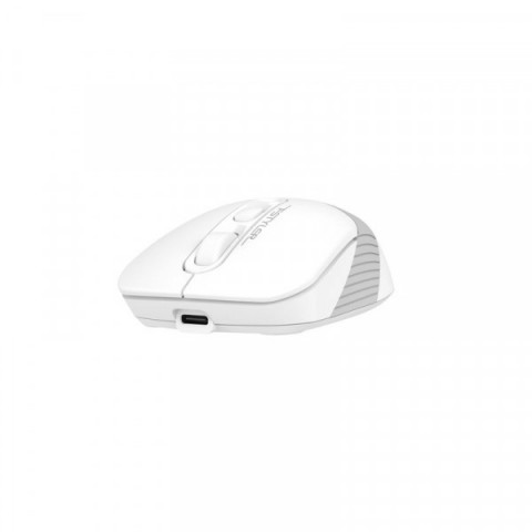 Миша бездротова A4Tech Fstyler FG10CS Air2 (Grayish White), USB, колір білий+сірий