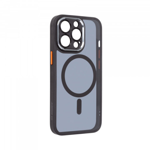 Чохол ArmorStandart Unit MagSafe SE для Apple iPhone 13 Pro Black Orange (ARM75370)