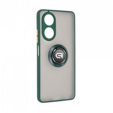 Чохол ArmorStandart Frosted Matte Ring для OPPO A58 4G Dark Green (ARM72704)