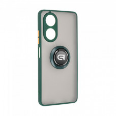 Чохол ArmorStandart Frosted Matte Ring для OPPO A58 4G Dark Green (ARM72704)