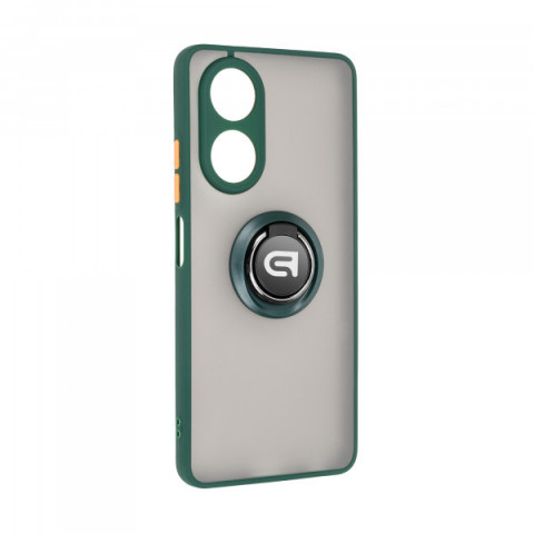Чохол ArmorStandart Frosted Matte Ring для OPPO A58 4G Dark Green (ARM72704)