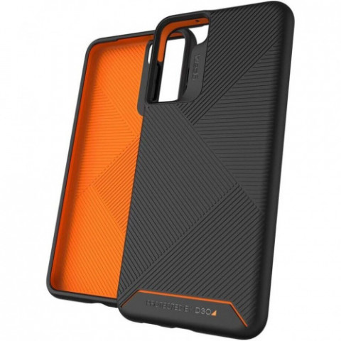 Чохол-накладка Zagg Gear4 Denali для Samsung Galaxy S21 SM-G991 Black/Red (702007299 / 702007459)
