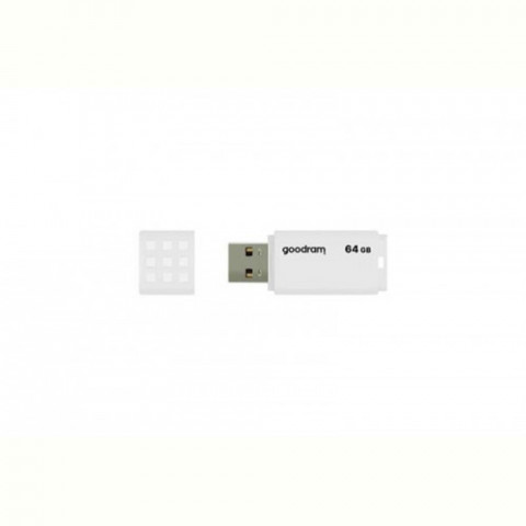 Флеш-накопичувач USB2.0 64GB Goodram UME2 White (UME2-0640W0R11)
