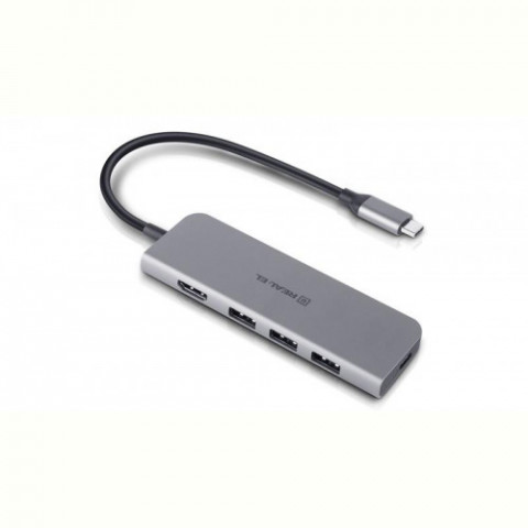 USB-хаб REAL-EL CQ-700 4 ports