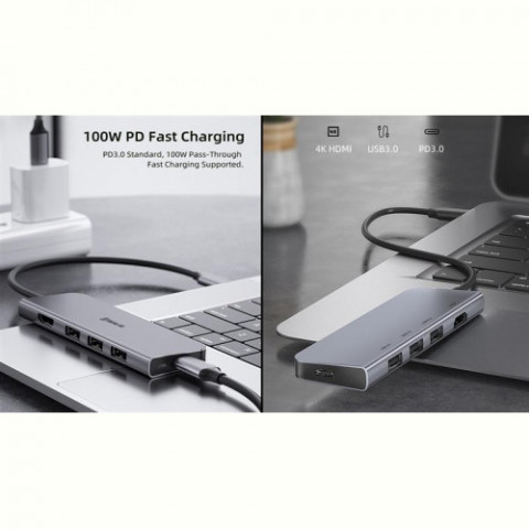 USB-хаб REAL-EL CQ-700 4 ports