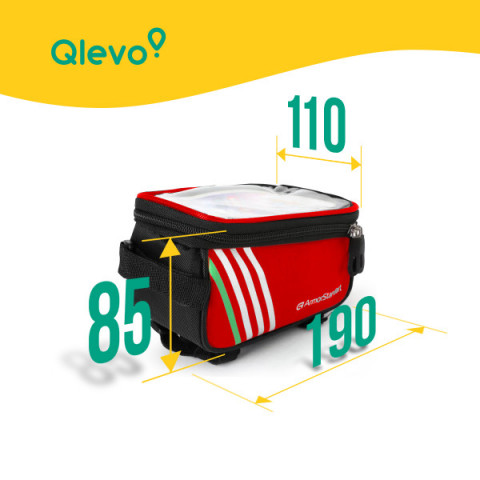 Сумка для велосипеда ArmorStandart Qlevo Red (ARM58958)