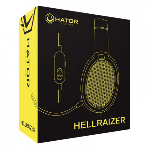 Ігрова гарнітура HATOR Hellraizer (HTA-813) Black/Gold