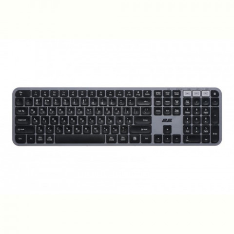 Комплект (клавіатура, миша) бездротовий 2E MK440 Grey/Black (2E-MK440WBGR_UA)