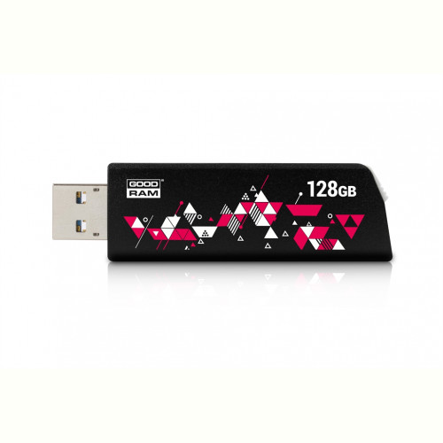 Флеш-накопичувач USB3.0 128GB GOODRAM UCL3 (Cl!ck) Black (UCL3-1280K0R11)