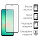 Захисне скло Dengos для Samsung Galaxy A26 SM-A266 Black Full Glue (DG-TG2P-67) 2шт