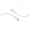 Кабель Promate USB Type-C - USB Type-C (M/M), 3A, 60W, 2 м, White (ecoline-cc200.white)