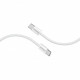 Кабель Promate USB Type-C - USB Type-C (M/M), 3A, 60W, 2 м, White (ecoline-cc200.white)
