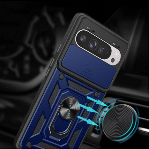 Чохол-накладка BeCover Military для Google Pixel 9 Pro Blue (712187)