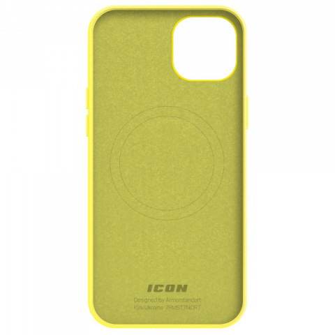 Чохол ArmorStandart ICON2 MagSafe для Apple iPhone 14 Plus Canary Yellow (ARM68400)