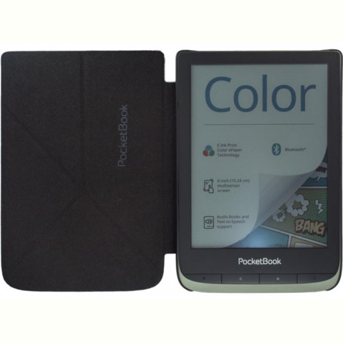 Чохол-книжка PocketBook Origami Shell O для PocketBook 606/616/627/628/632/633 Dark Grey (HN-SLO-PU-U6XX-DG-CIS)