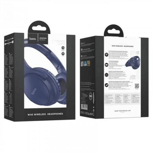 Bluetooth-гарнітура Hoco W40 Mighty Blue (W40U)
