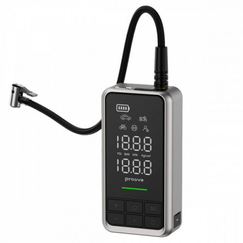 Пусковий Пристрій + Насос Proove Air Jump 10400mAh 1000A gray Купити в Україні